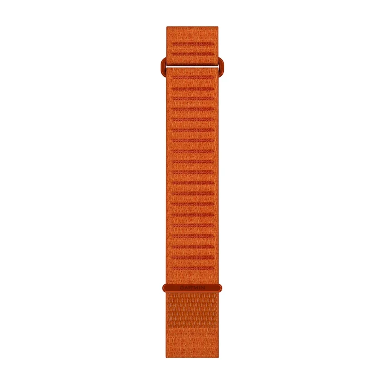 Materiałowy pasek ComfortFit o szerokości 22 mm i szybkim systemem mocowania Garmin QuickFit.