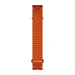 Materiałowy pasek ComfortFit o szerokości 22 mm i szybkim systemem mocowania Garmin QuickFit.