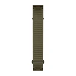 Materiałowy pasek ComfortFit o szerokości 22 mm i szybkim systemem mocowania Garmin QuickFit.