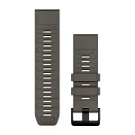 Silikonowy pasek z zapięciem o szerokości 26 mm i szybkim systemem mocowania Garmin QuickFit.