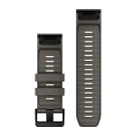Silikonowy pasek z zapięciem o szerokości 26 mm i szybkim systemem mocowania Garmin QuickFit.
