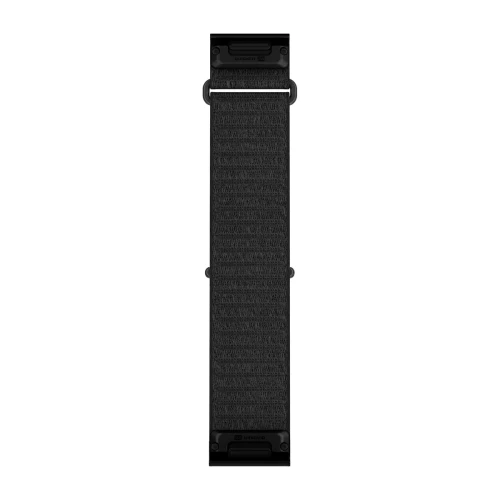 Materiałowy pasek ComfortFit o szerokości 26 mm i z szybkim systemem mocowania Garmin QuickFit.