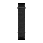 Materiałowy pasek ComfortFit o szerokości 26 mm i z szybkim systemem mocowania Garmin QuickFit.