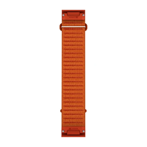 Materiałowy pasek ComfortFit o szerokości 26 mm i z szybkim systemem mocowania Garmin QuickFit.