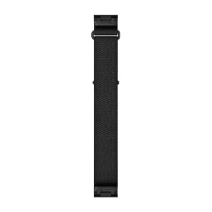 Materiałowy pasek ComfortFit Garmin QuickFit 22 mm (Długi) - Czarny [010-14500-02]