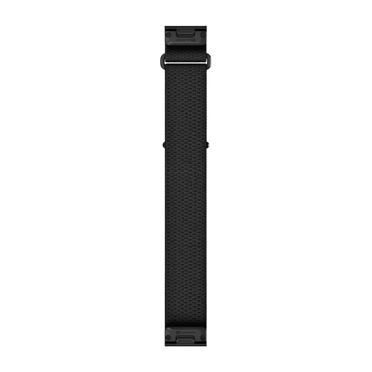 Materiałowy pasek ComfortFit o szerokości 22 mm i z szybkim systemem mocowania Garmin QuickFit.