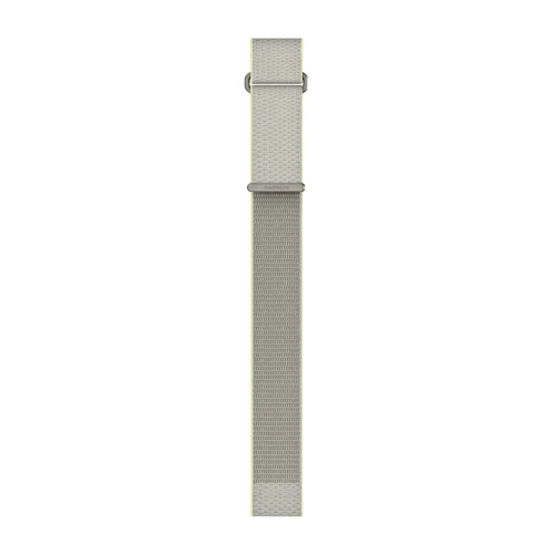 Materiałowy pasek ComfortFit o szerokości 22 mm i z szybkim systemem mocowania Garmin QuickFit.