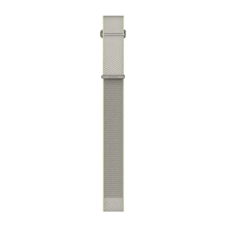 Materiałowy pasek ComfortFit o szerokości 22 mm i z szybkim systemem mocowania Garmin QuickFit.