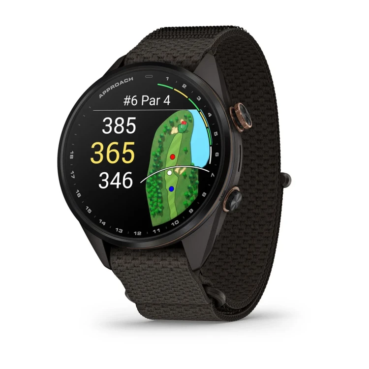 Approach S72 to zaawansowany smartwatch golfowy. Jest lekki, wygodny i wyposażony w funkcje, które pomogą Ci poprawić wyniki na polu golfowym.