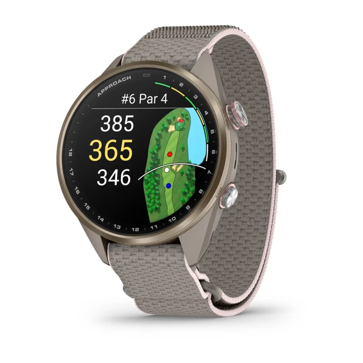Approach S72 to zaawansowany smartwatch golfowy. Jest lekki, wygodny i wyposażony w funkcje, które pomogą Ci poprawić wyniki na polu golfowym.