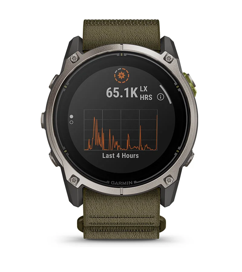 Garmin Enduro 4 z wydajnym ogniwem fotowoltaicznym ładowanym energią słoneczną