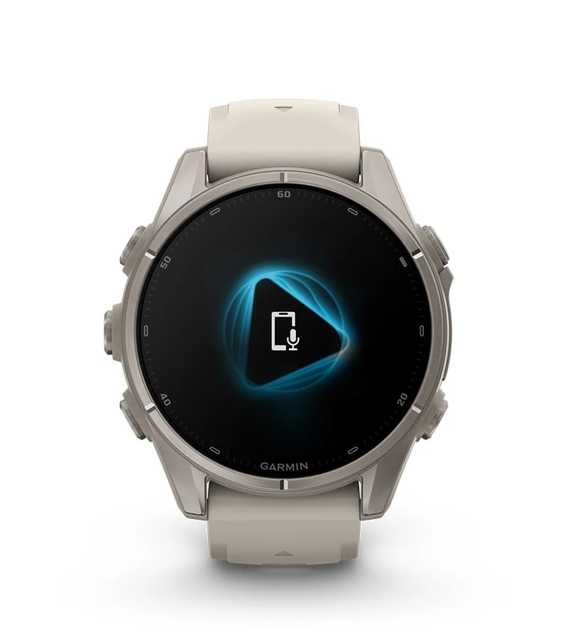 Obsługa połączeń telefonicznych z poziomu smartwatcha Garmin fēnix 9