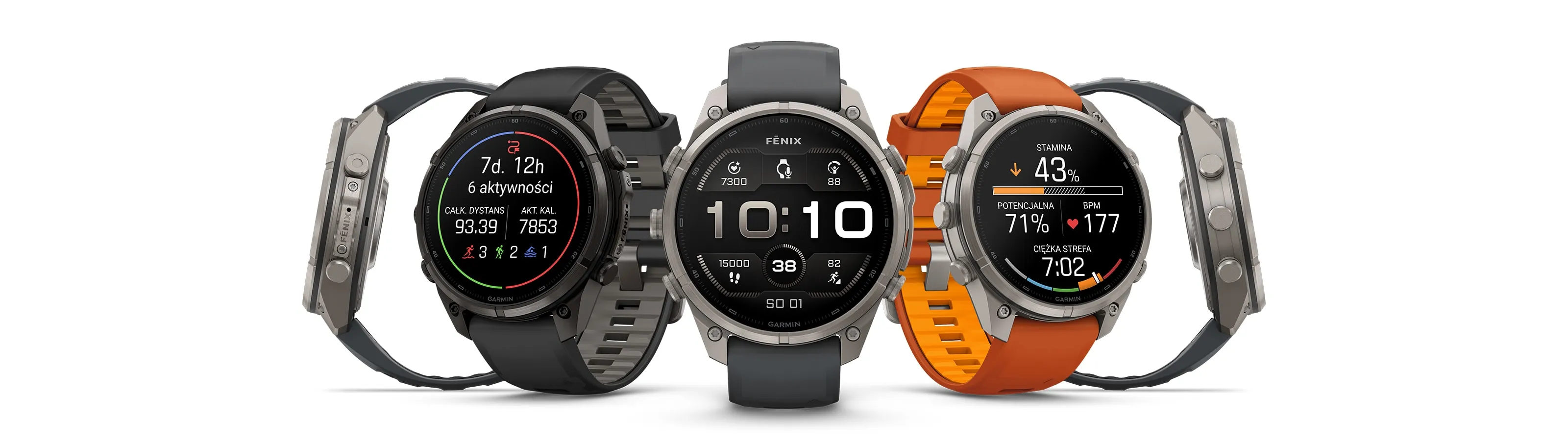 Smartwatch Garmin fēnix w pełnej okazłości z ekranem AMOLED