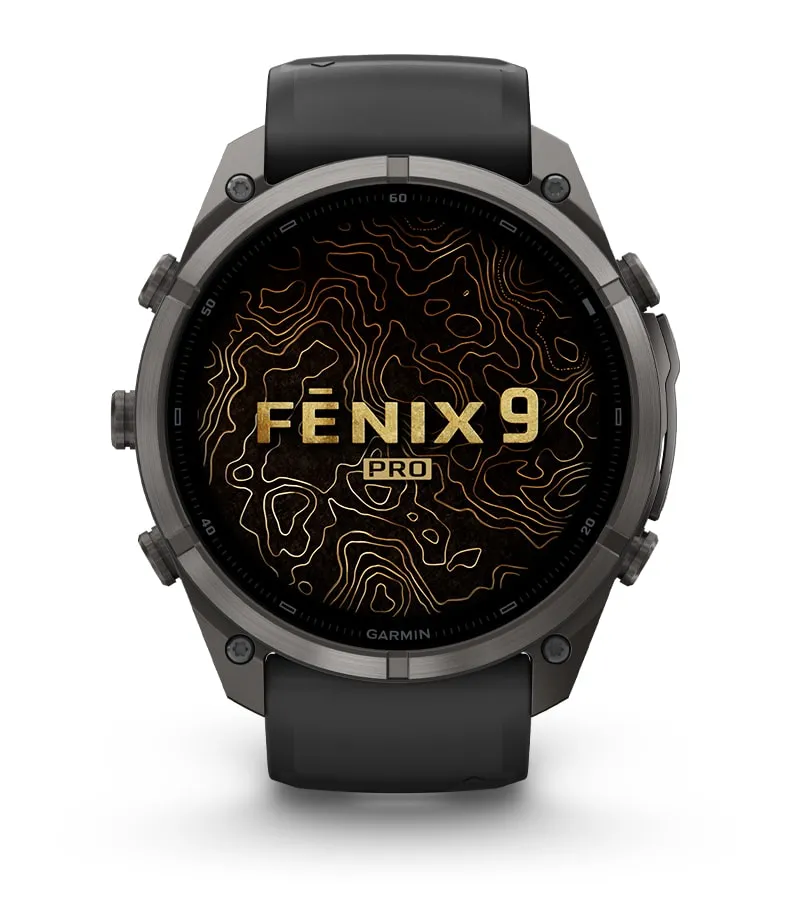 Smartwatch Garmin z tytanowym pierścieniem i ekranem AMOLED