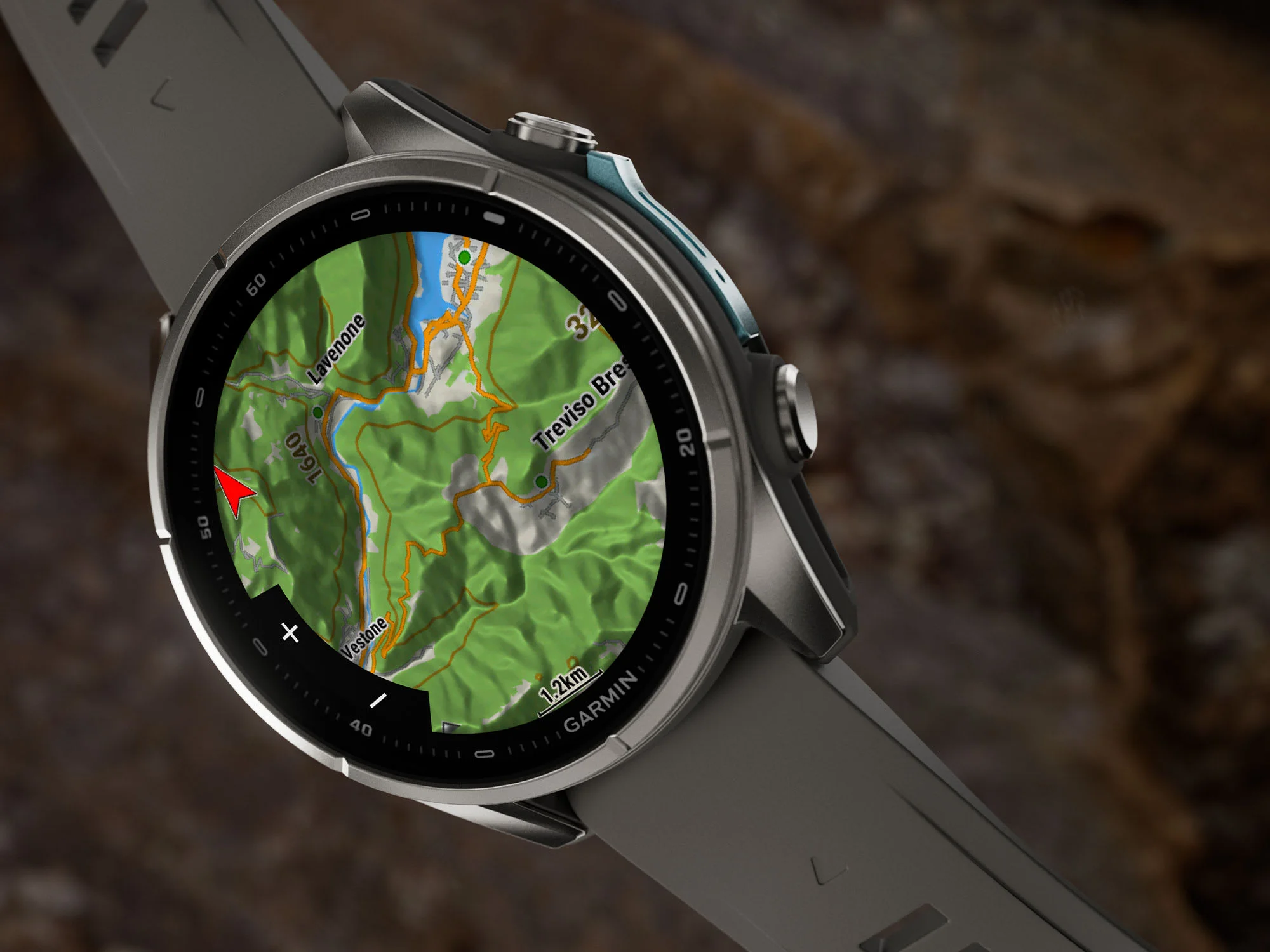 Nawigacja z mapami i wyznaczaniem tras w smartwatchu Garmin fēnix 9