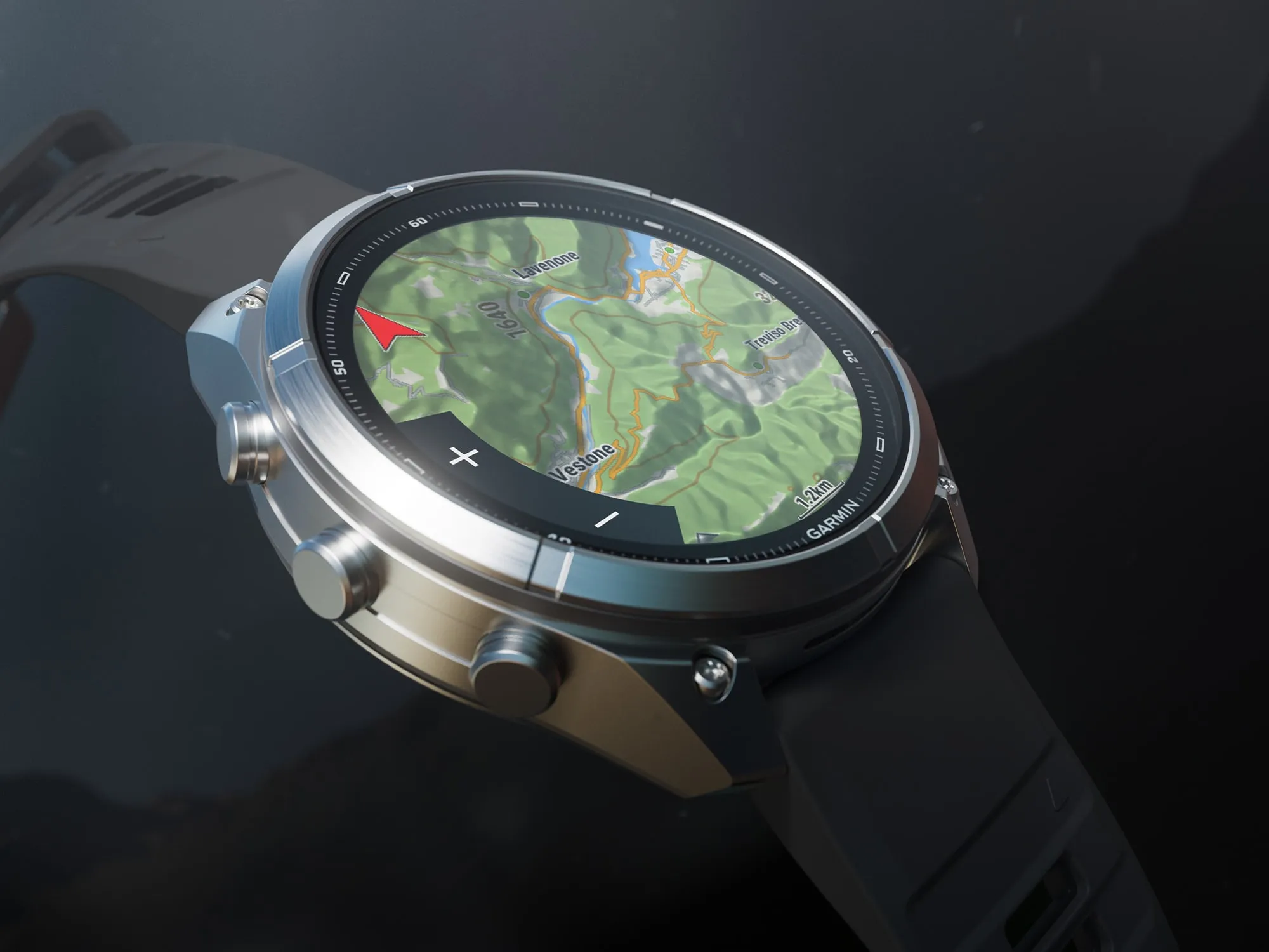 Smartwatch Garmin z szerokim wyświetlaczem AMOLED