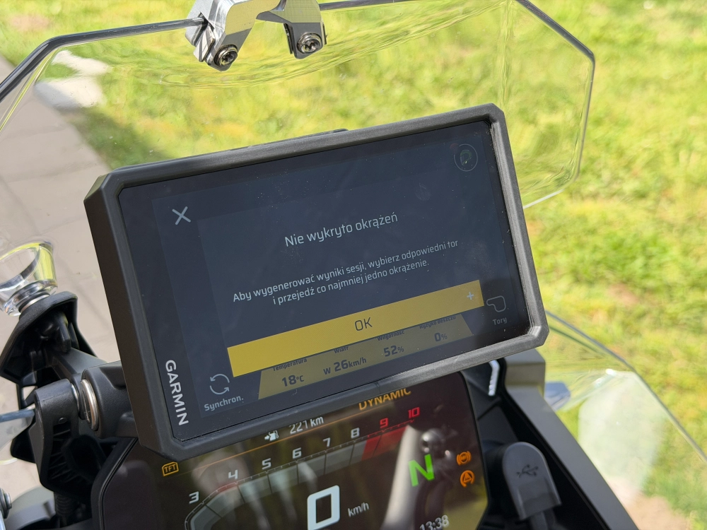 Zapisywanie czasów okrążeń Garmin Performance