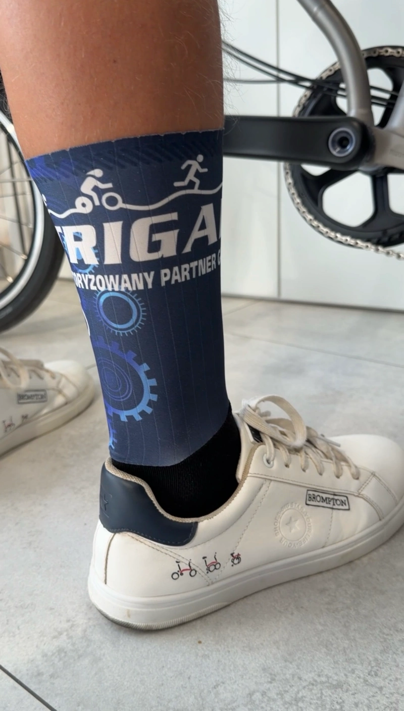 Buty Brompton i skarpetki kolarskie TRIGAR