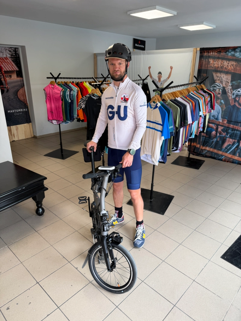Strój kolarski MartomBike przygotowany dla Damiana Roweroholika