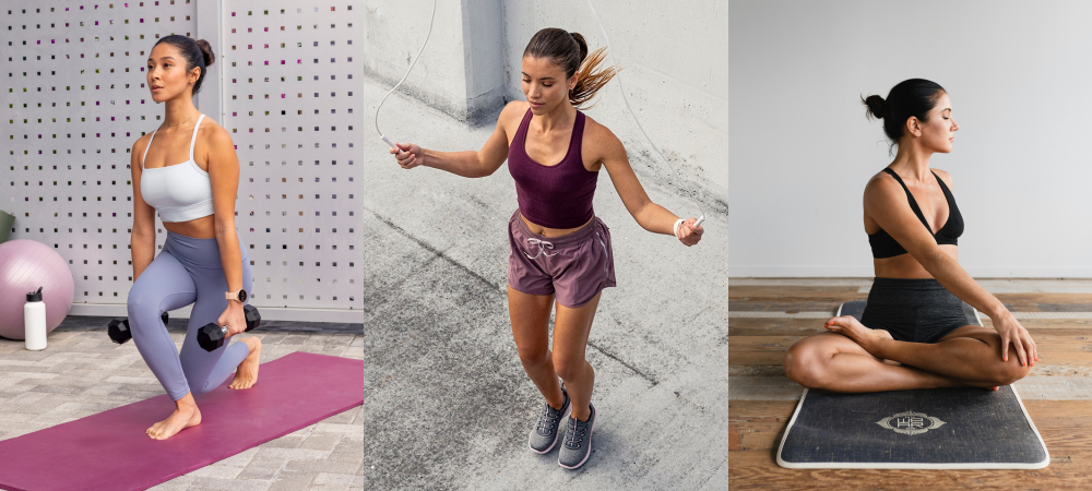 Trening jogi z zegarkiem