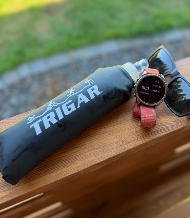Butelka typu Soft Flask z logo TRIGAR 