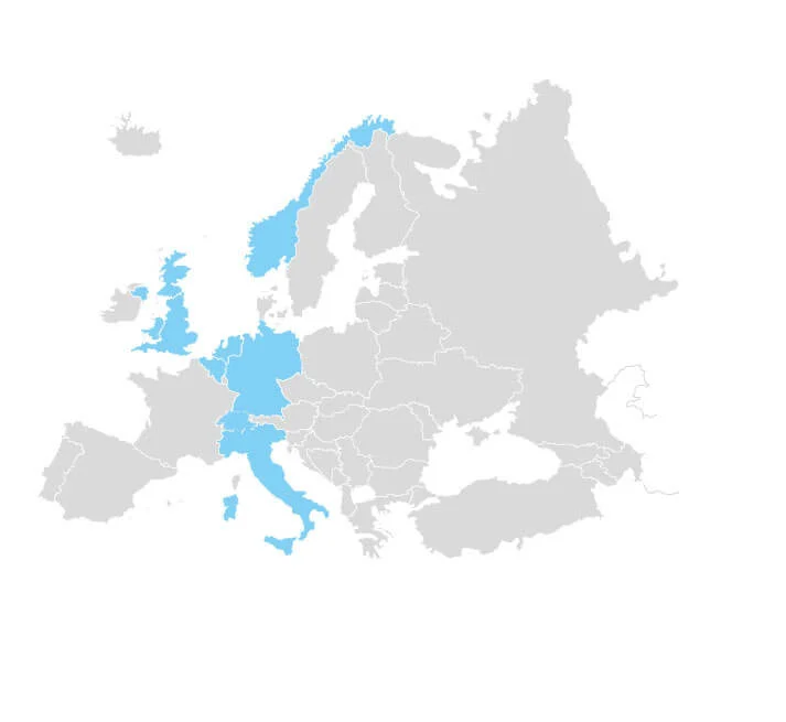 Zasieg cyfrowych komunikatów drogowych DAB Garmin
